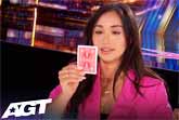 Unbelievable Card Magic Leaves Magician in Awe - Anna DeGuzman - AGT 2023