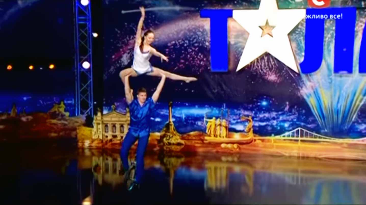 Unicycle Dance Acrobatics Ukraine's Got Talent