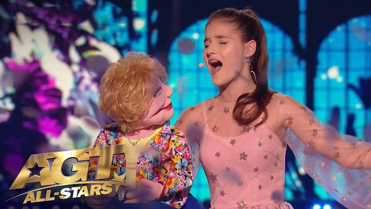 Ana Maria Margean Ventriloquist Ana-Maria Margean - 'I Put A Spell On You' - AGT 2023