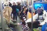 Ventriloquist Trying To Pick Up Girls On The Subway