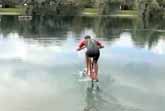 Waterbike Hydrofoil Bicycle