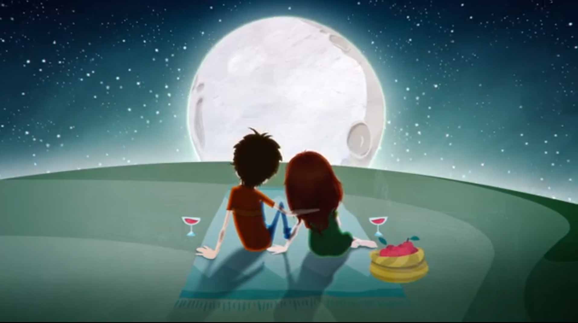 Looking the light. To the Moon игра. Ночь сердце Луна. To the Moon обои.