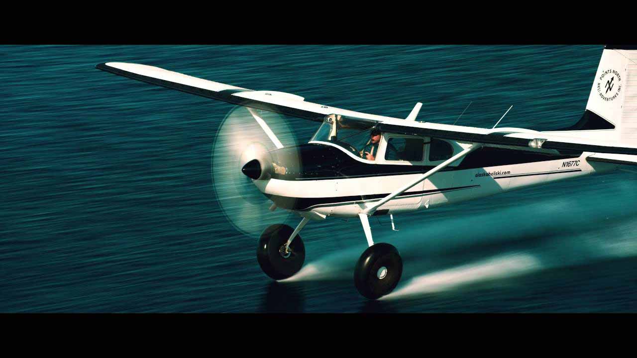 World Record Airplane Water Ski