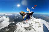 World's Longest Wingsuit Proximity Flight - Mont Blanc, France