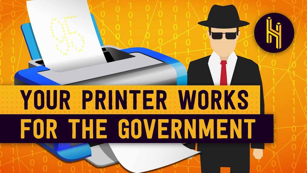 Your Printer Works For The Government